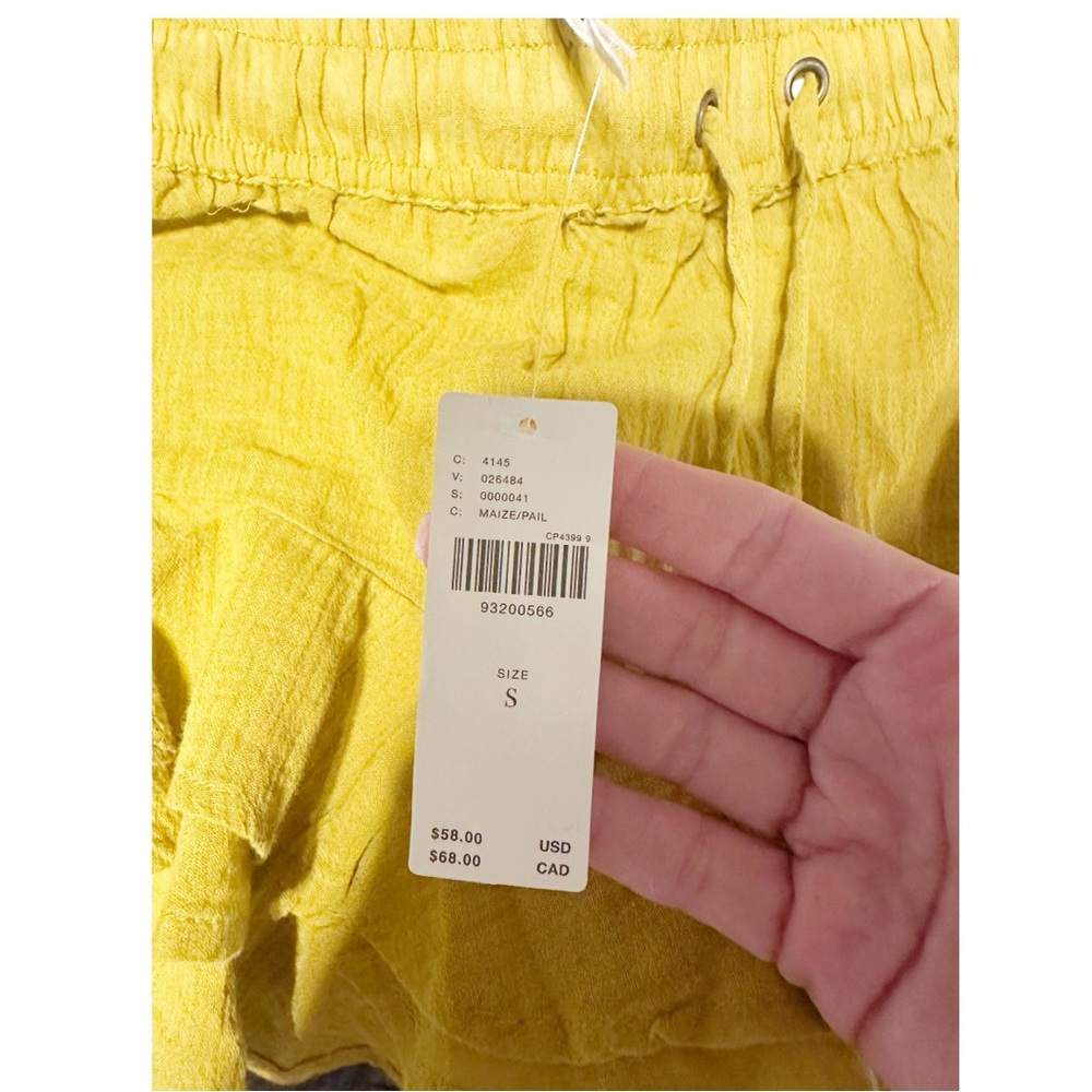 ANTHROPOLOGIE GROMMET FLOUNCE SHORTS - Picture 5 of 5
